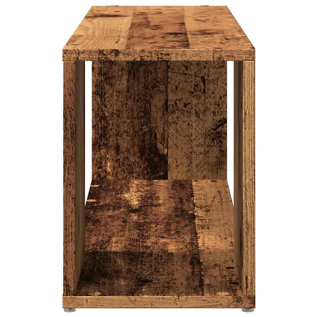 Mobile Porta TV Legno Vecchio 80x24x32 cm in Legno Multistrato | homemem39