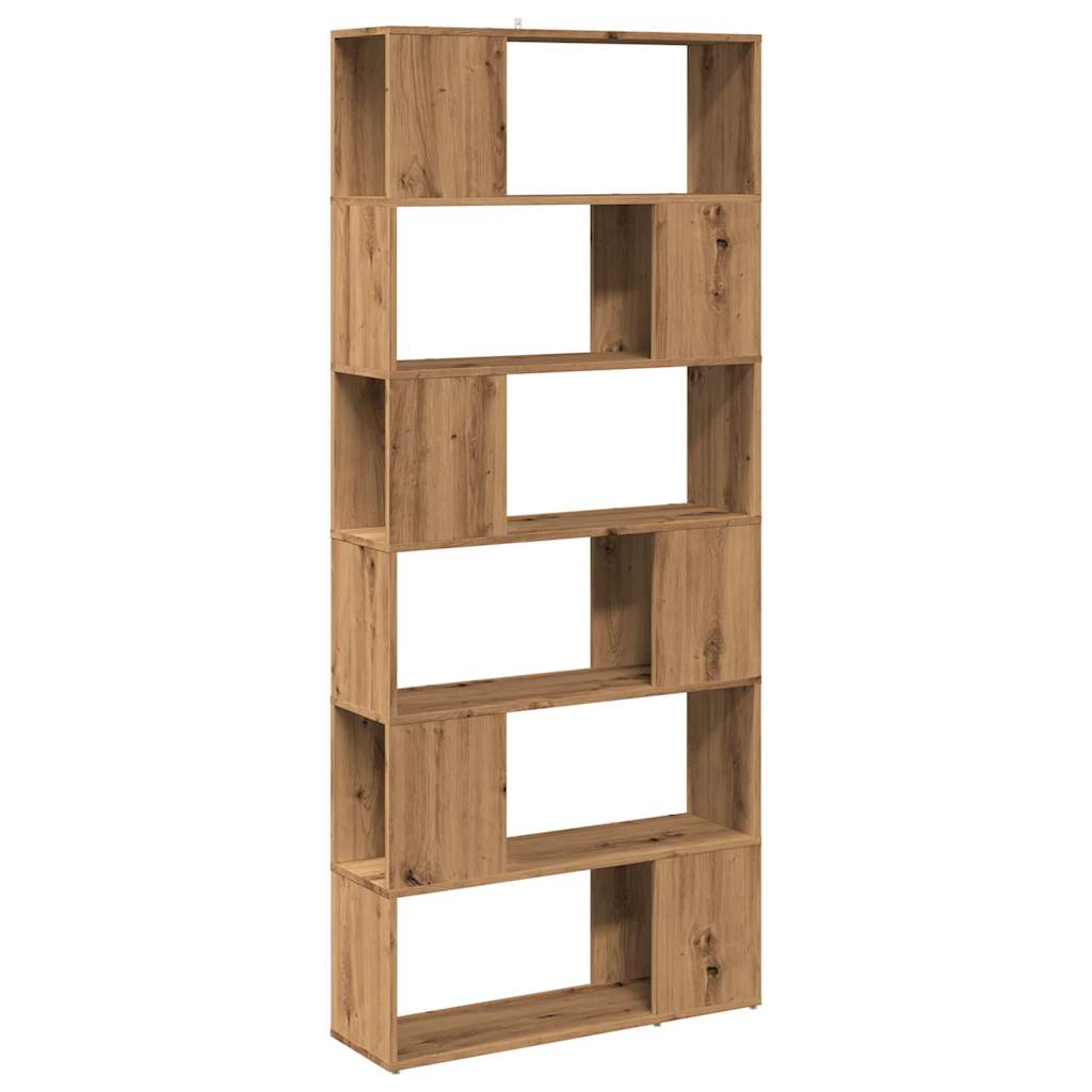 Libreria/Divisorio Stanza Rovere Artigianale 80x24x186 cm | homemem39