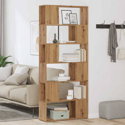 Libreria/Divisorio Stanza Rovere Artigianale 80x24x186 cm | homemem39