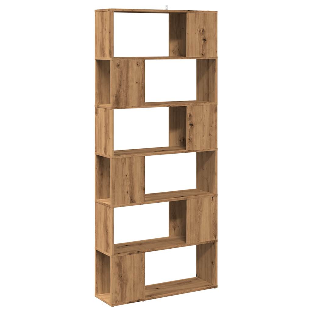 Libreria/Divisorio Stanza Rovere Artigianale 80x24x186 cm | homemem39