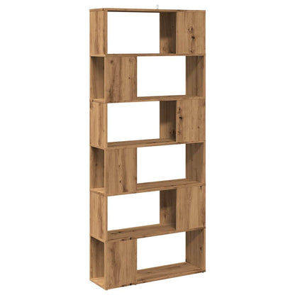 Libreria/Divisorio Stanza Rovere Artigianale 80x24x186 cm | homemem39