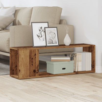 Mobile Porta TV Legno Antico 100x24x32 cm in Legno Multistrato | homemem39