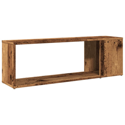 Mobile Porta TV Legno Antico 100x24x32 cm in Legno Multistrato | homemem39