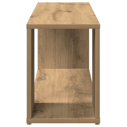Mobile TV Rovere Artigianale 100x24x32 cm in Legno Multistrato | homemem39