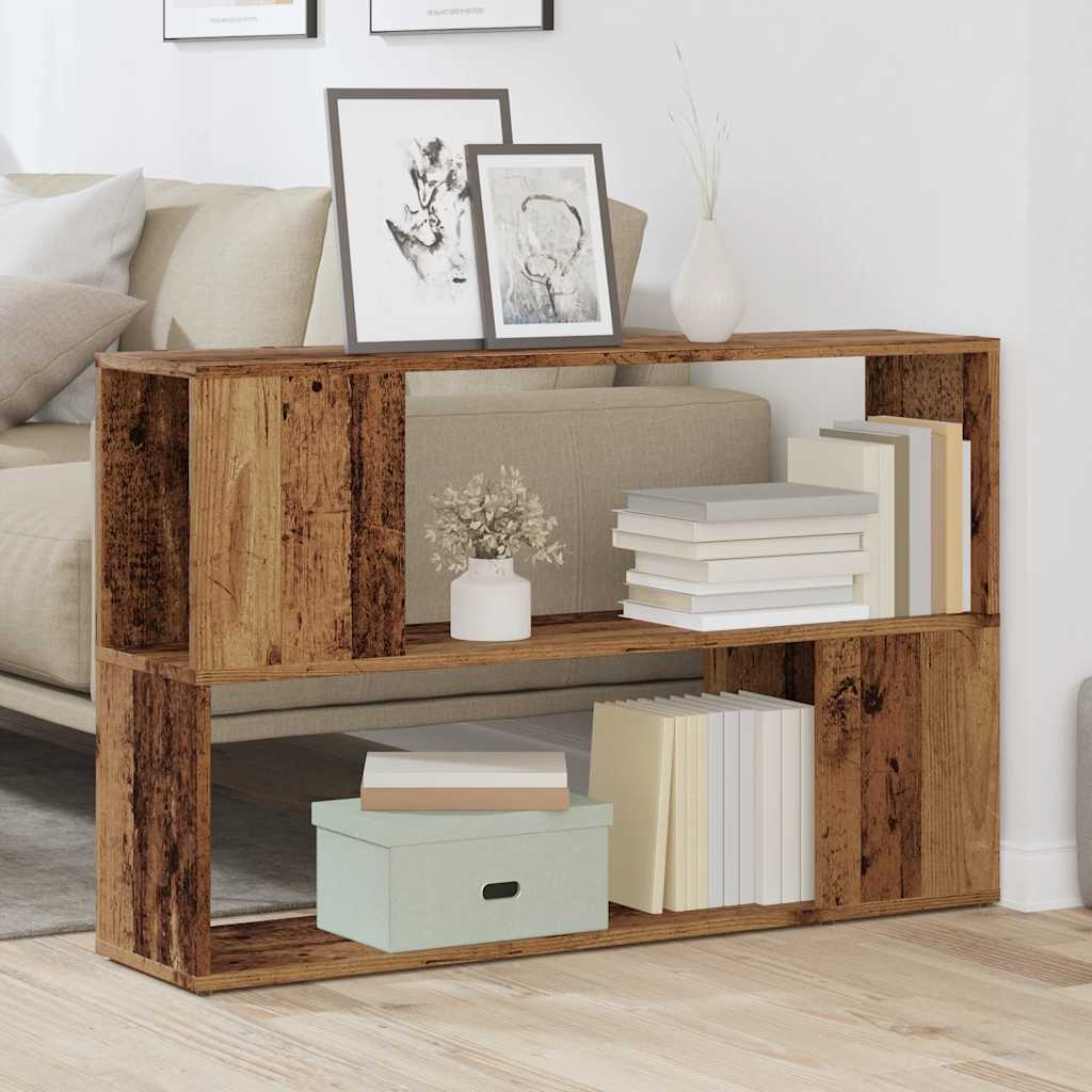 Libreria Legno Antico 100x24x63 cm in Truciolato | homemem39