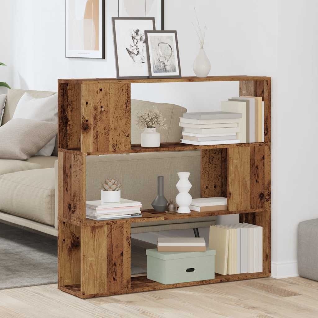 Libreria/Divisorio in Legno Vecchio 100x24x94 cm | homemem39