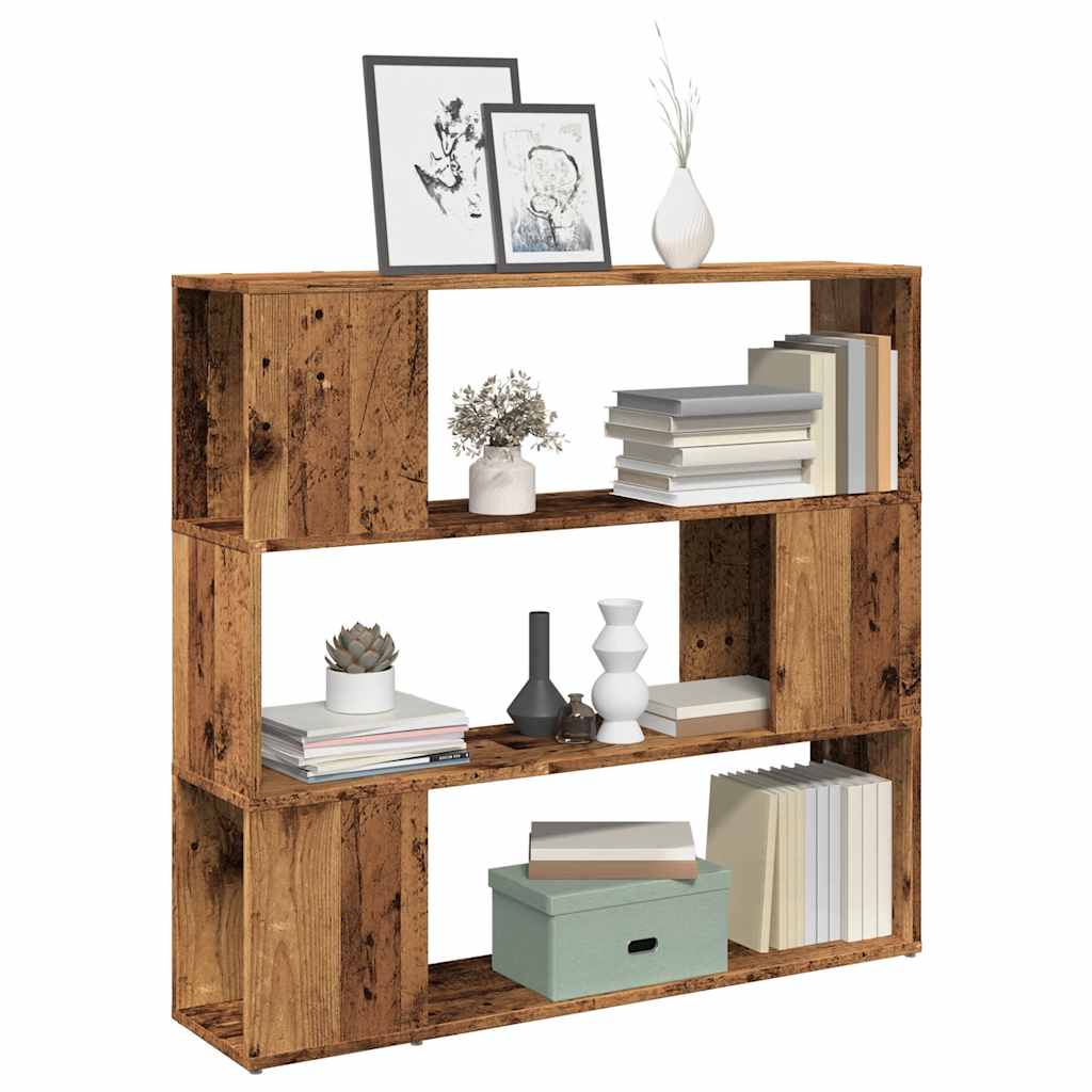 Libreria/Divisorio in Legno Vecchio 100x24x94 cm | homemem39