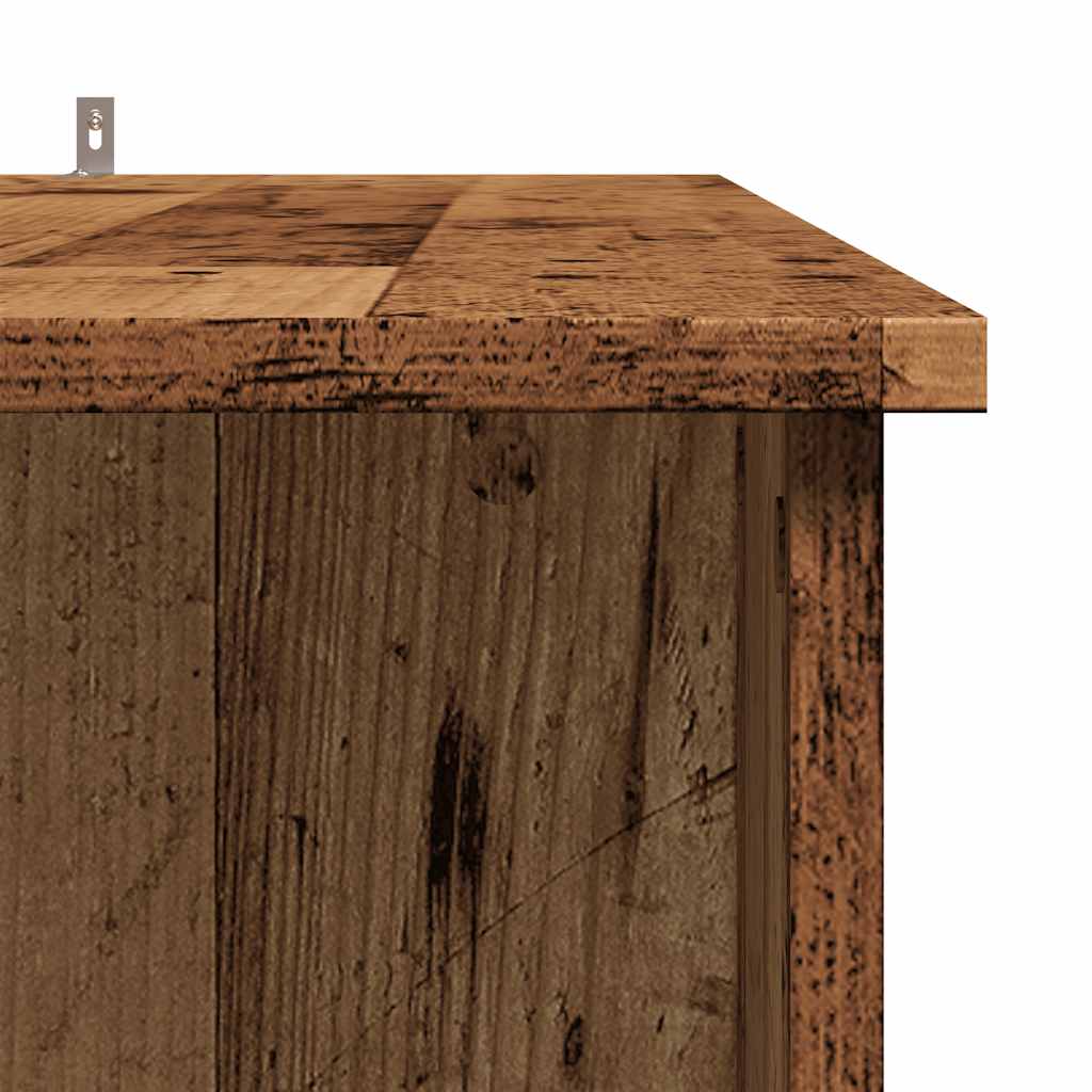 Tavolo Bar con Ripiano Antico 102x50x103,5 cm Truciolato | homemem39
