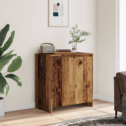 Credenza Legno Antico 70x41x75 cm in Truciolato - homemem39