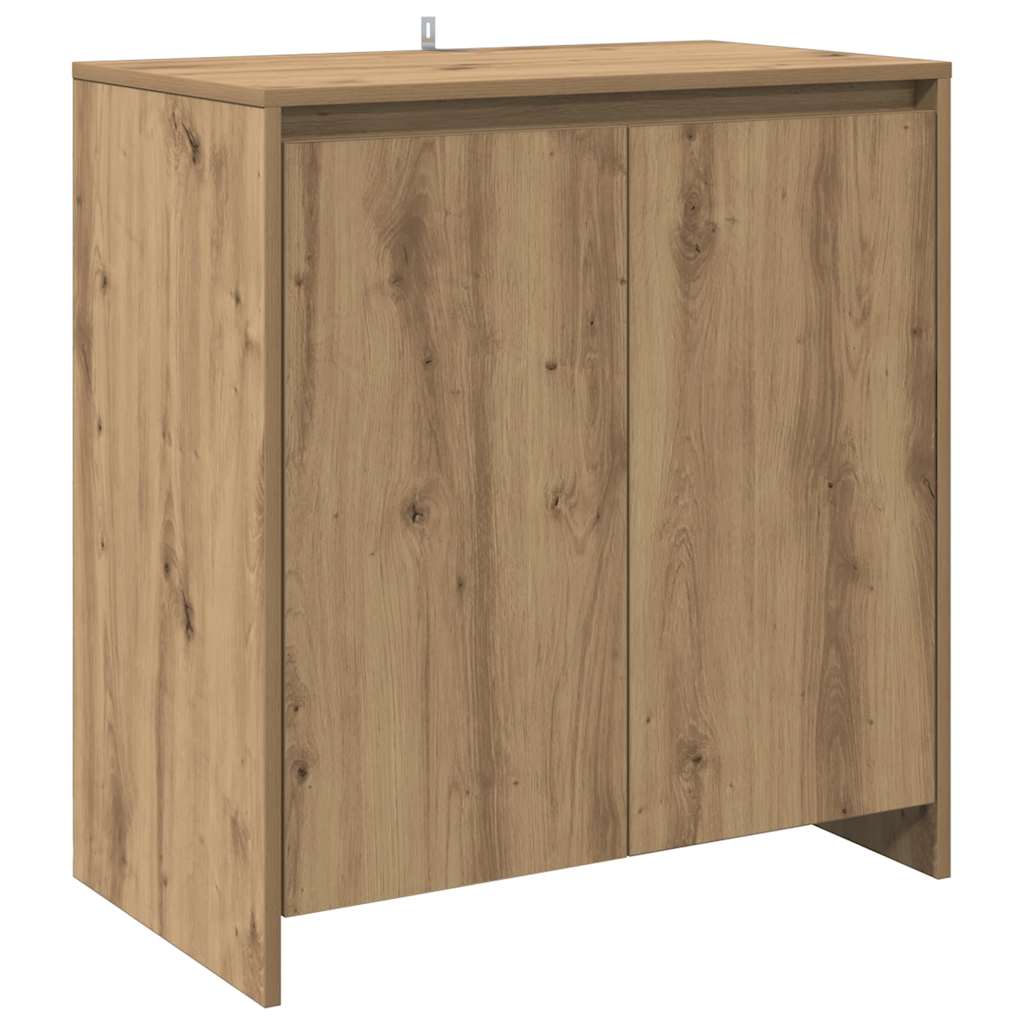 Credenza Rovere Artigianale 70x41x75 cm in Truciolato - homemem39