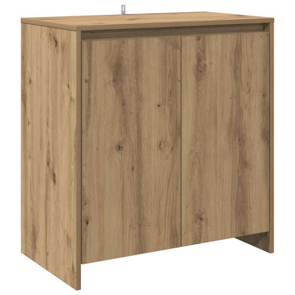 Credenza Rovere Artigianale 70x41x75 cm in Truciolato - homemem39