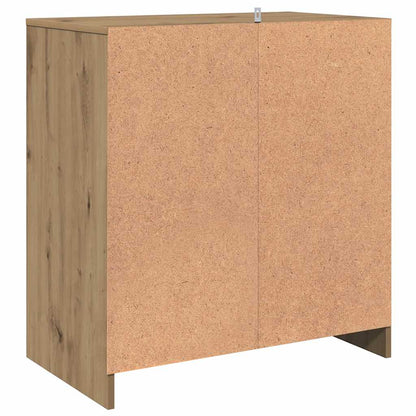 Credenza Rovere Artigianale 70x41x75 cm in Truciolato - homemem39