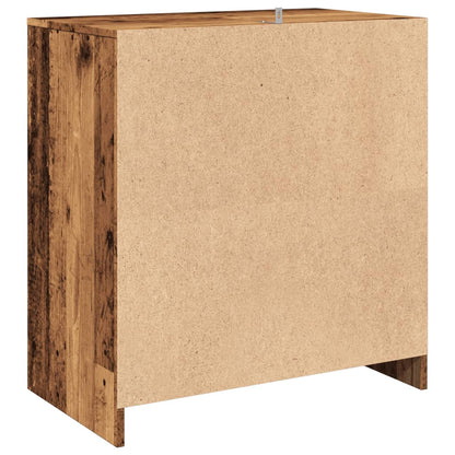 Credenza Legno Antico 70x41x75 cm in Truciolato - homemem39
