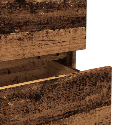 Credenza Legno Antico 70x41x75 cm in Truciolato - homemem39