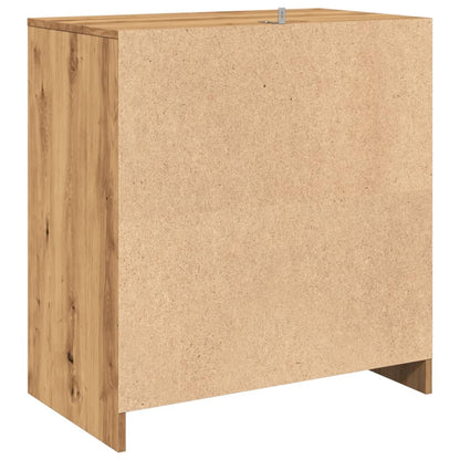 Credenza Rovere Artigianale 70x41x75 cm in Truciolato - homemem39