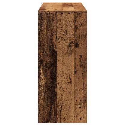 Credenza Legno Antico 102x35x55 cm in Truciolato - homemem39