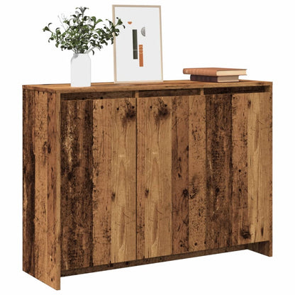 Credenza Legno Antico 102x35x55 cm in Truciolato - homemem39