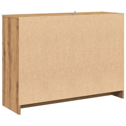 Credenza Rovere Artigianale 102x35x70 cm in Truciolato - homemem39