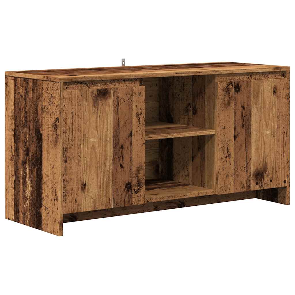 Mobile Porta TV Legno Antico 102x37,5x52,5 cm Legno Multistrato - homemem39