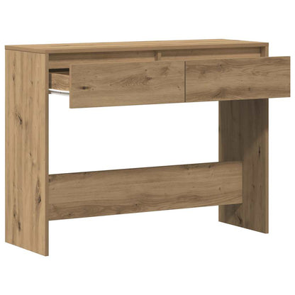 Tavolo Consolle Rovere Artigianale 100x35x76,5 cm in Truciolato