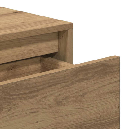 Tavolo Consolle Rovere Artigianale 100x35x76,5 cm in Truciolato | homemem39
