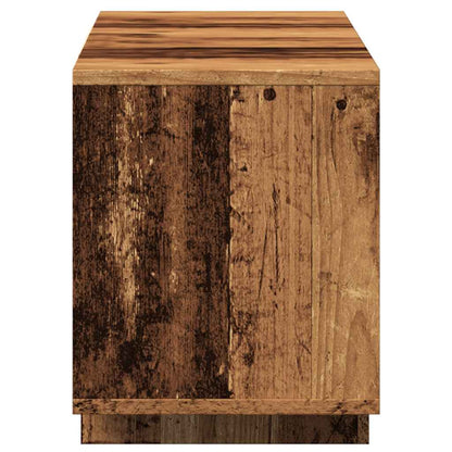 Mobile Porta TV Legno Antico 120x30x40,5 cm Legno Multistrato - homemem39