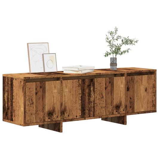 Mobile Porta TV Legno Antico 120x30x40,5 cm Legno Multistrato - homemem39
