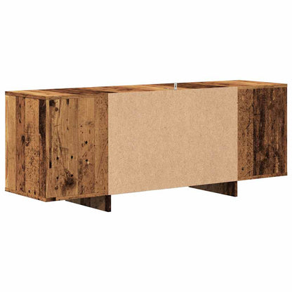 Mobile Porta TV Legno Antico 130x35x50 cm in Legno Multistrato - homemem39