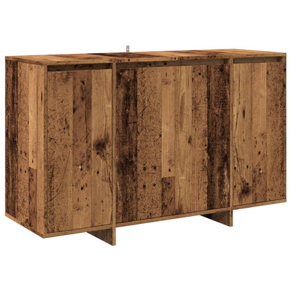 Credenza Legno Antico 120x41x75 cm in Legno Multistrato - homemem39