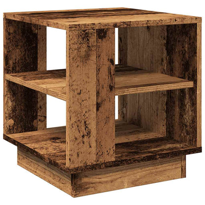 Tavolino da Salotto Legno Antico 40x40x43 cm Legno Multistrato | homemem39
