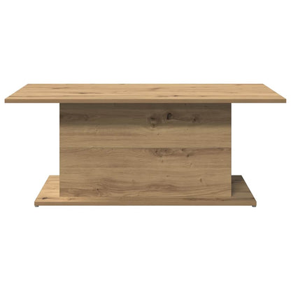 Tavolino Salotto Rovere Artigianale 102x55,5x40cm in Truciolato | homemem39