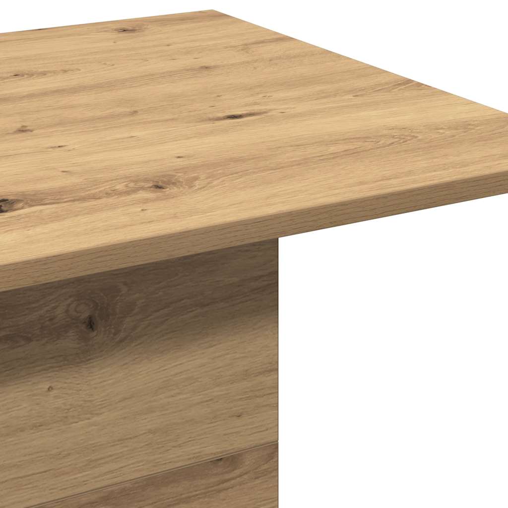 Tavolino Salotto Rovere Artigianale 102x55,5x40cm in Truciolato | homemem39