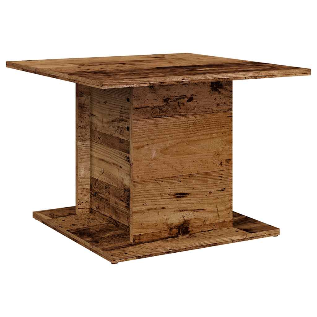 Tavolino da Salotto Legno Antico 55,5x55,5x40 cm in Truciolato | homemem39