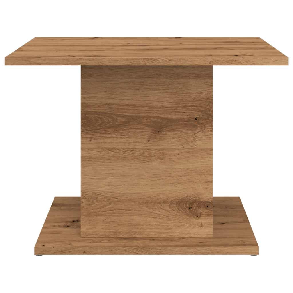 Tavolino Salotto Rovere Artigianale 55,5x55,5x40 cm Truciolato | homemem39