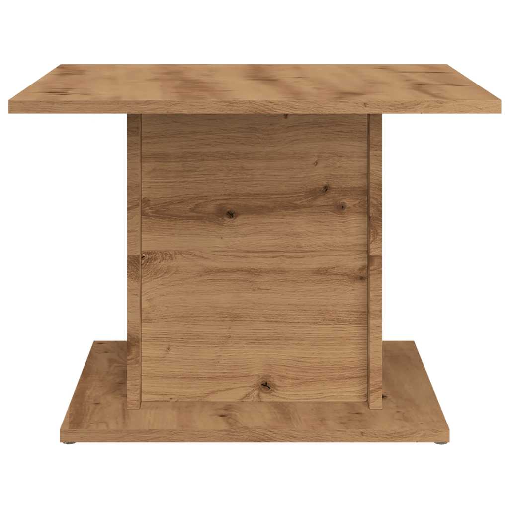 Tavolino Salotto Rovere Artigianale 55,5x55,5x40 cm Truciolato | homemem39
