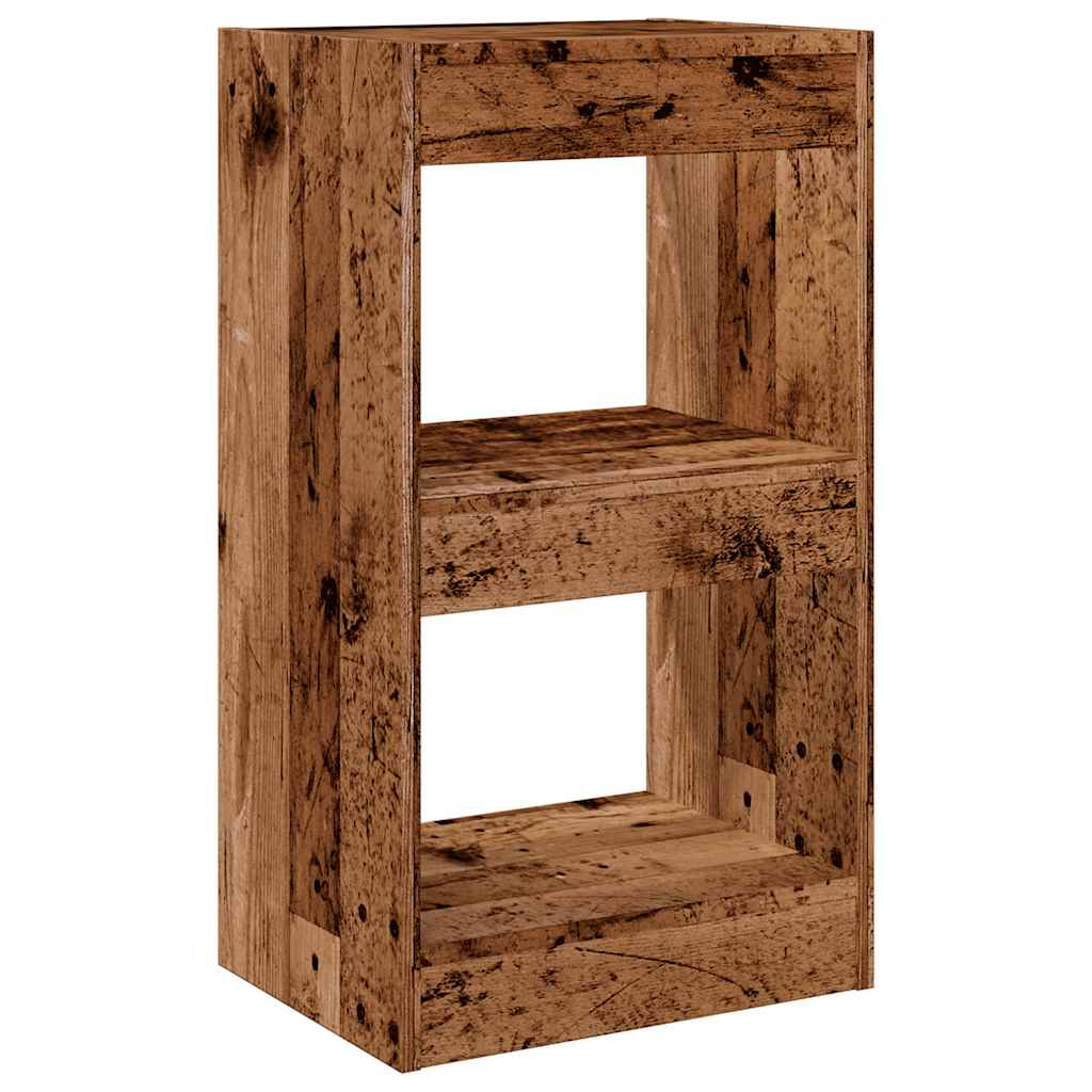 Libreria/Divisorio in Legno Vecchio 40x30x72 cm | homemem39