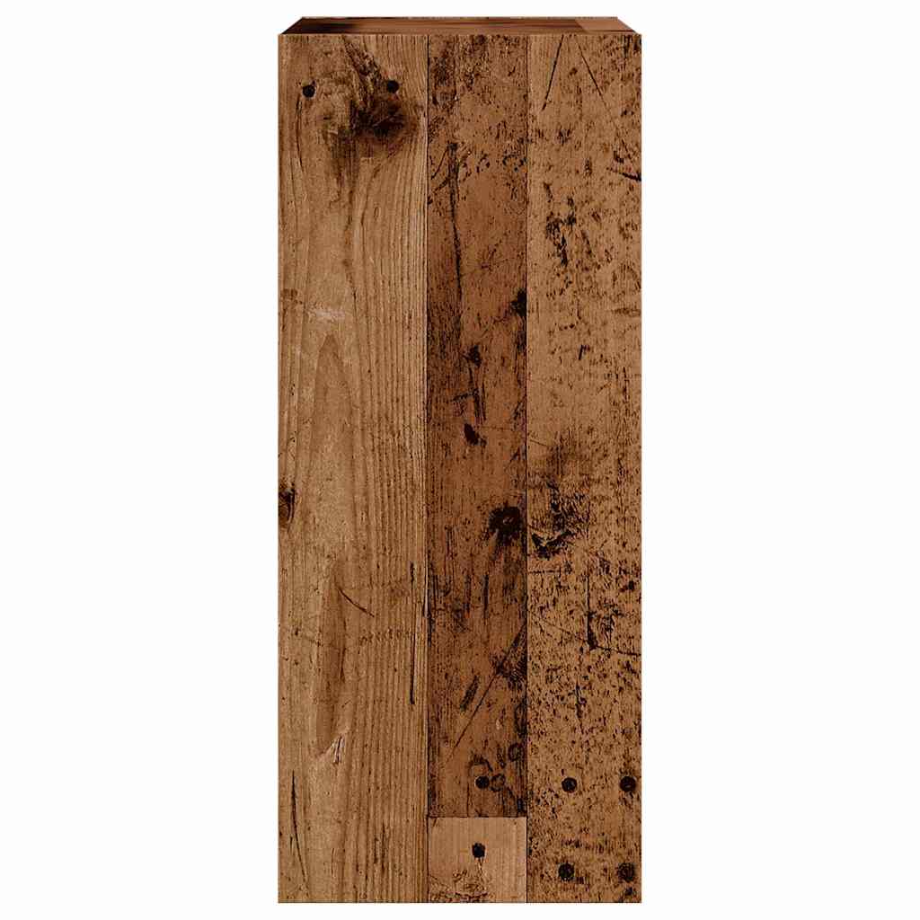 Libreria/Divisorio in Legno Vecchio 40x30x72 cm | homemem39