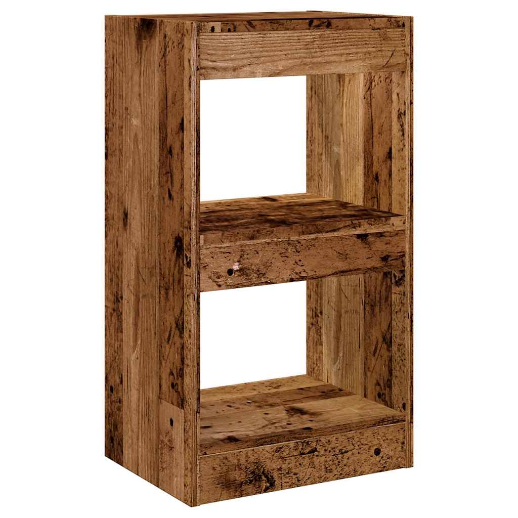 Libreria/Divisorio in Legno Vecchio 40x30x72 cm | homemem39