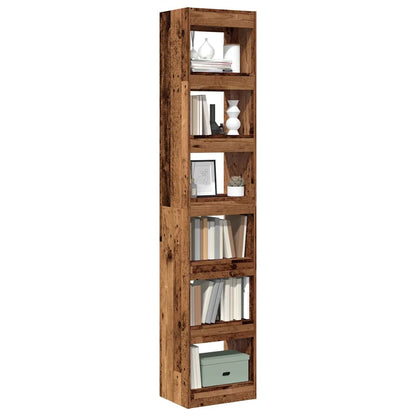 Libreria/Divisorio Legno Antico 40x30x198 cm