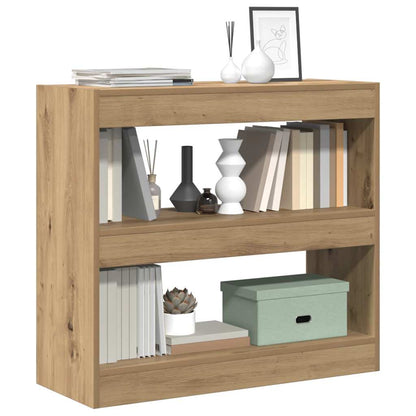 Libreria/Divisorio in Rovere Artigianale 80x30x72 cm