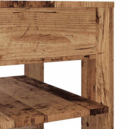 Tavolino da Salotto Legno Vecchio 55,5x55x45 cm in Truciolato | homemem39