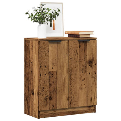 Credenza Legno Antico 60x30x70 cm in Truciolato - homemem39