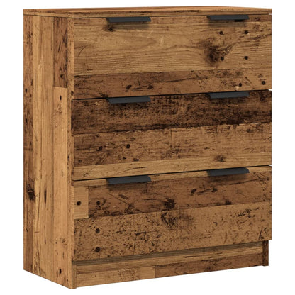Credenza Legno Antico 60x30x70 cm in Truciolato - homemem39