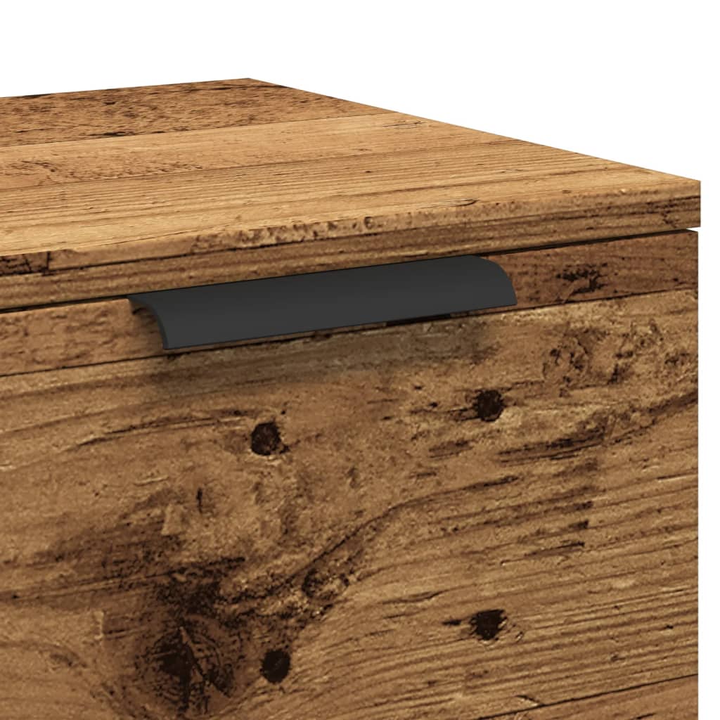 Credenza Legno Antico 60x30x70 cm in Truciolato - homemem39