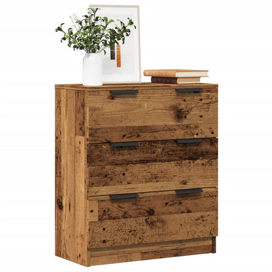 Credenza Legno Antico 60x30x70 cm in Truciolato - homemem39