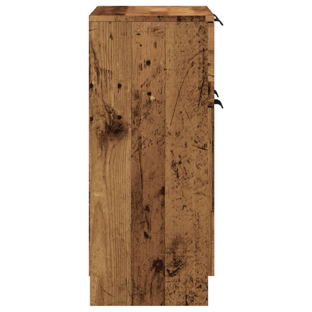 Credenza Legno Antico 60x30x70 cm in Truciolato - homemem39