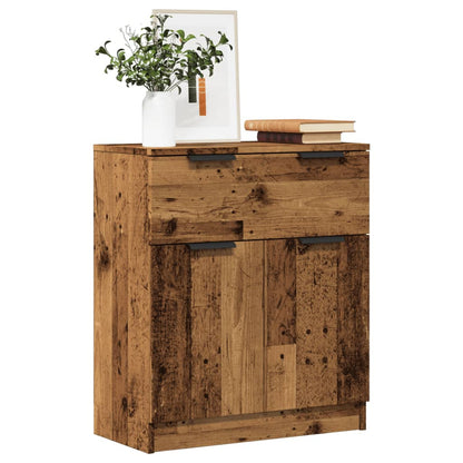 Credenza Legno Antico 60x30x70 cm in Truciolato - homemem39