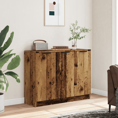 Credenza Legno Antico 90,5x30x70 cm in Truciolato - homemem39