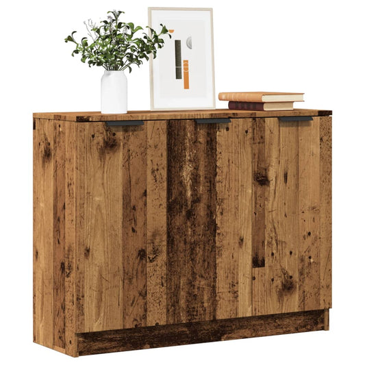 Credenza Legno Antico 90,5x30x70 cm in Truciolato - homemem39