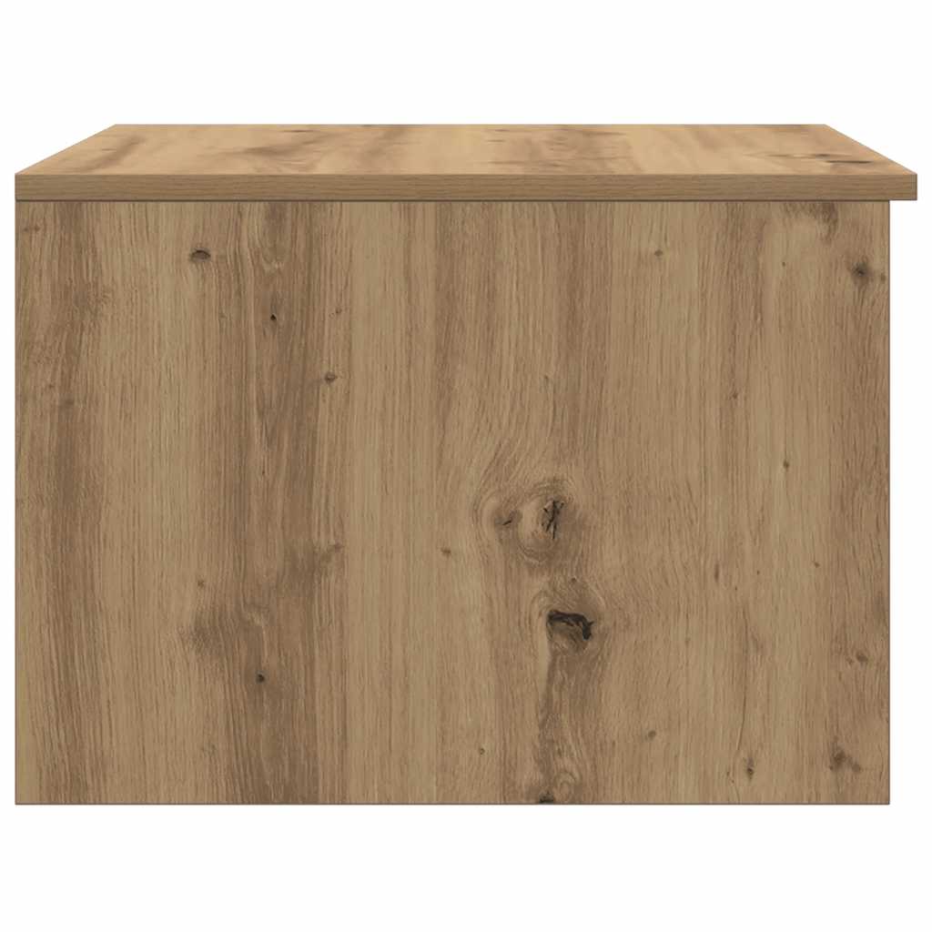 Tavolino da Salotto Rovere Artigianale 50x50x36 cm Truciolato | homemem39